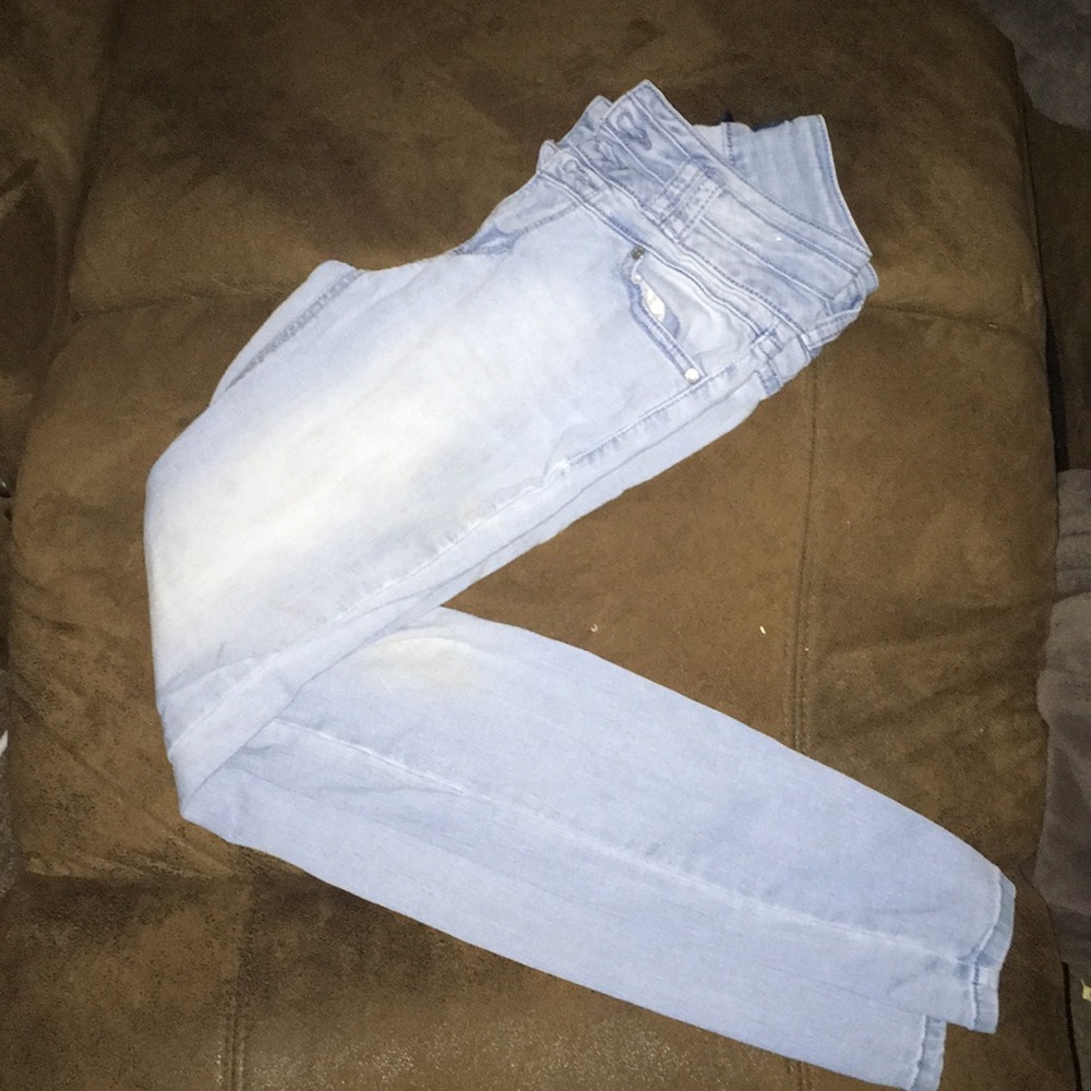 These are size 0 high waisted pants